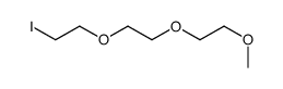 1-[2-(2-iodoethoxy)ethoxy]-2-methoxyethane结构式