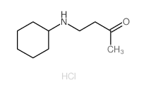 4-(cyclohexylamino)butan-2-one结构式