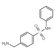 4-(Aminomethyl)-N-phenyl-benzenesulfonamide结构式