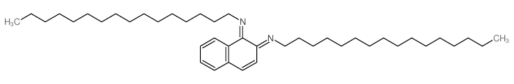 N,N-dihexadecylnaphthalene-1,2-diimine Structure