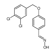 (NE)-N-[[4-[(3,4-dichlorophenyl)methoxy]phenyl]methylidene]hydroxylamine Structure