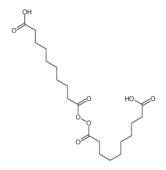 10-(9-carboxynonanoylperoxy)-10-oxodecanoic acid结构式