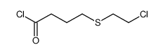 4-(2-Chlorethylthio)butyrylchlorid结构式