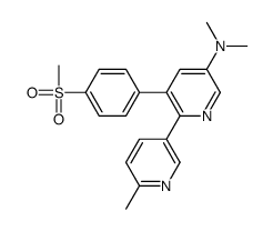 N,N,6'-Trimethyl-3-(4-(methylsulfonyl)phenyl)-[2,3'-bipyridin]-5-amine(EtoricoxibImpurity) Structure