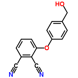 3-(4-(Hydroxymethyl)phenoxy)phthalonitrile structure