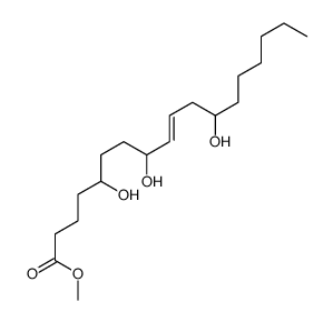 methyl 5,8,12-trihydroxyoctadec-9-enoate结构式