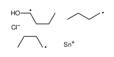 1-[dibutyl(chloro)stannyl]butan-1-ol Structure