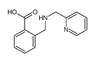 2-[(pyridin-2-ylmethylamino)methyl]benzoic acid Structure
