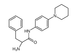 (2S)-2-amino-3-phenyl-N-(4-piperidin-1-ylphenyl)propanamide Structure