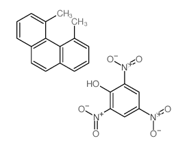4,5-dimethylphenanthrene; 2,4,6-trinitrophenol结构式