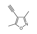 4-乙炔基-3,5-二甲基异恶唑结构式