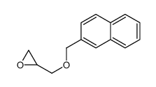 2-(naphthalen-2-ylmethoxymethyl)oxirane Structure