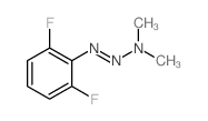 1-Triazene, 1-(2,6-difluorophenyl)-3,3-dimethyl- structure