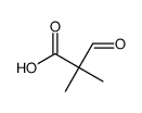 2,2-dimethyl-3-oxopropanoic acid structure