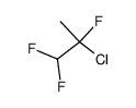 2-chloro-1,1,2-trifluoro-propane结构式