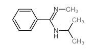 N-methyl-N-propan-2-yl-benzenecarboximidamide结构式