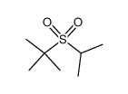 2-(isopropylsulfonyl)-2-methylpropane Structure