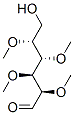 2-O,3-O,4-O,5-O-Tetramethyl-D-galactose结构式