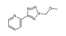 2-[2-(methoxymethyl)tetrazol-5-yl]pyridine Structure