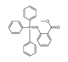 methyl 2-[(triphenyl-λ5-phosphanylidene)amino]benzoate Structure