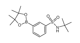 3-(N-叔丁基氨磺酰基)苯硼酸频哪醇酯图片