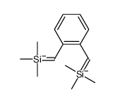 trimethyl-[[2-(trimethylsilylmethyl)phenyl]methyl]silane Structure