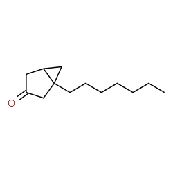 Bicyclo[3.1.0]hexan-3-one, 1-heptyl- (9CI) Structure