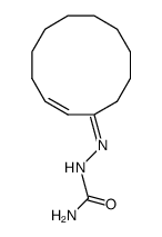 cyclododec-2-enone semicarbazone结构式