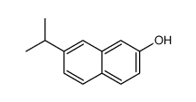 7-propan-2-ylnaphthalen-2-ol结构式