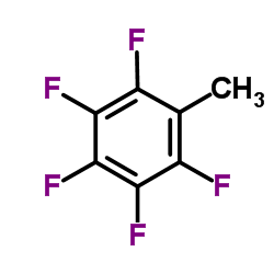 Benzene,1,2,3,4,5-pentafluoro-6-methyl- structure