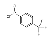 dichloro-[4-(trifluoromethyl)phenyl]phosphane Structure