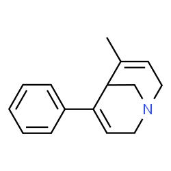 1-Azabicyclo[3.3.1]nona-3,6-diene,4-methyl-6-phenyl-(9CI) Structure