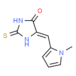 4-Imidazolidinone,5-[(1-methyl-1H-pyrrol-2-yl)methylene]-2-thioxo-(9CI)结构式