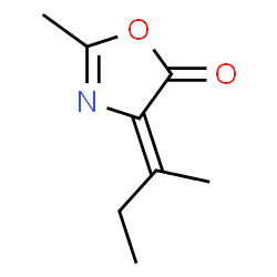5(4H)-Oxazolone,2-methyl-4-(1-methylpropylidene)-,(Z)-(9CI) picture