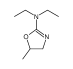 N,N-diethyl-5-methyl-4,5-dihydro-1,3-oxazol-2-amine结构式
