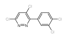 4,6-DICHLORO-3-(3,4-DICHLOROPHENYL)-PYRIDAZINE Structure