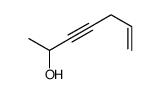 hept-6-en-3-yn-2-ol结构式