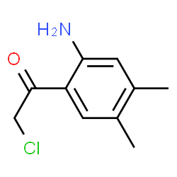 Ethanone,1-(2-amino-4,5-dimethylphenyl)-2-chloro-结构式