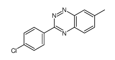 3-(4-chlorophenyl)-7-methyl-1,2,4-benzotriazine Structure