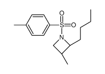 (2R,3S)-2-butyl-3-methyl-1-(4-methylphenyl)sulfonylazetidine Structure