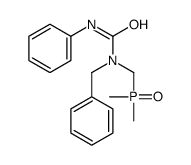 1-benzyl-1-(dimethylphosphorylmethyl)-3-phenylurea结构式