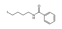 N-(4-iodo-butyl)-benzamide Structure