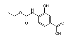 4-ethoxycarbonylamino-3-hydroxy-benzoic acid Structure