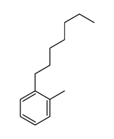 1-heptyl-2-methylbenzene结构式