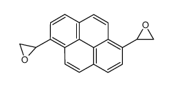 2-[6-(oxiran-2-yl)pyren-1-yl]oxirane结构式