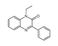 1-ethyl-3-phenylquinoxalin-2-one Structure