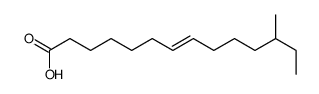 12-methyltetradec-7-enoic acid Structure