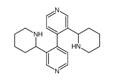 3-piperidin-2-yl-4-(3-piperidin-2-ylpyridin-4-yl)pyridine结构式