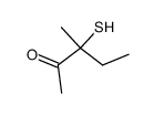 2-Pentanone, 3-mercapto-3-methyl- (7CI,9CI)结构式