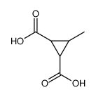 3-methylcyclopropane-1,2-dicarboxylic acid Structure